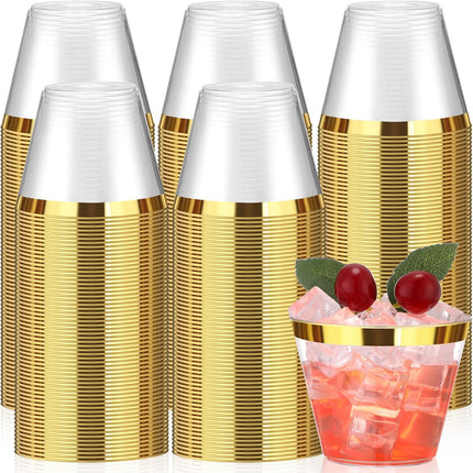 Kit Copo Largo Premium de Plástico Duro  270ml